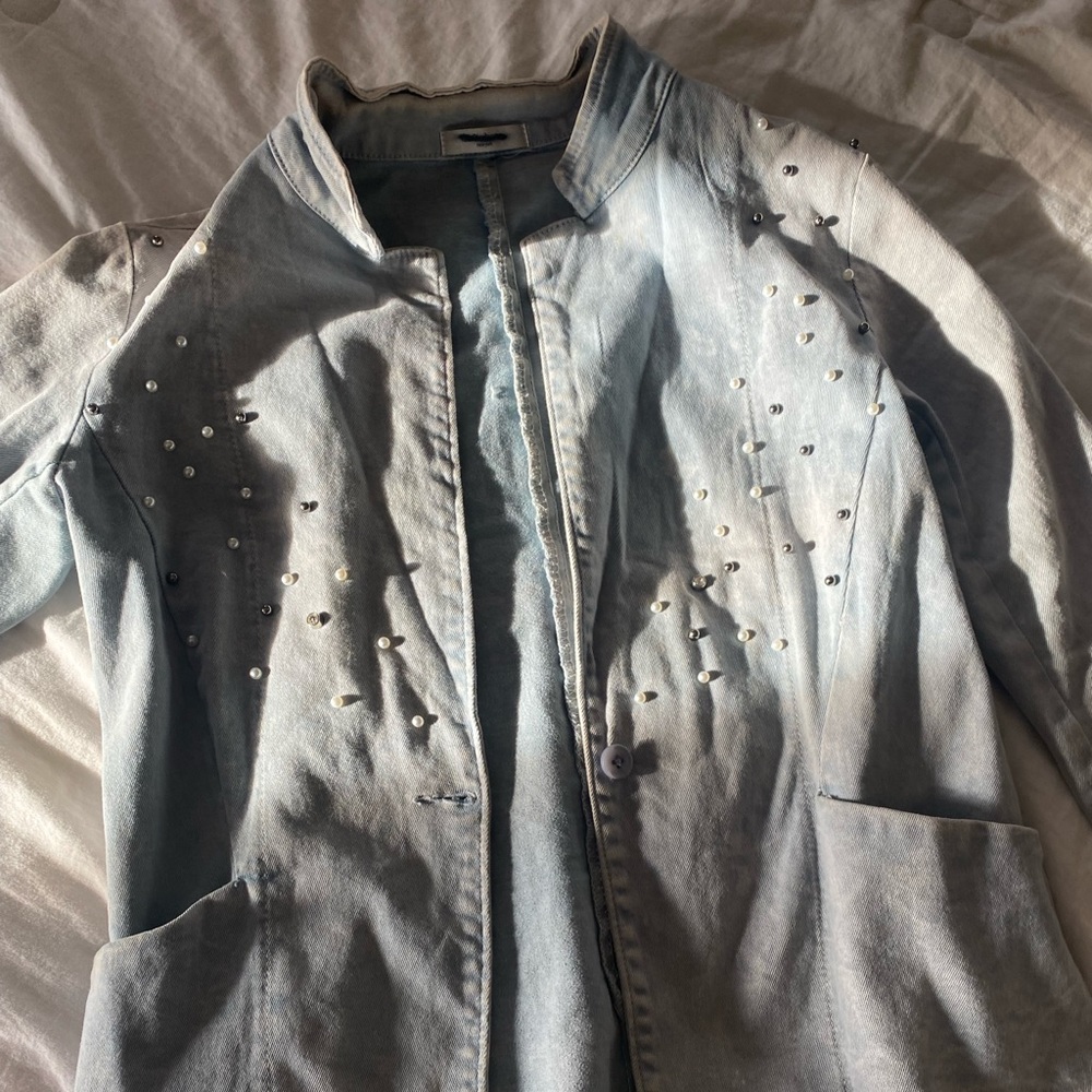 Pearl & Diamond jean jacket